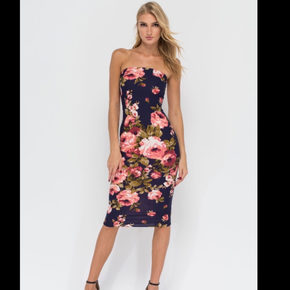 Floral Tube Dress